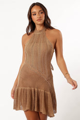 Wyatt Mini Dress - Mocha